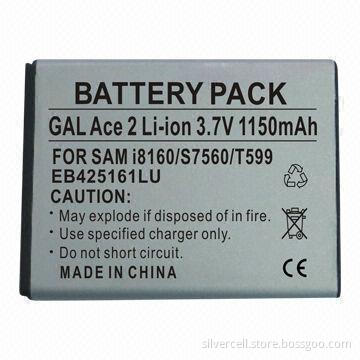 Li-ion Battery for Samsung S7560 with 1,150mAh Capacity